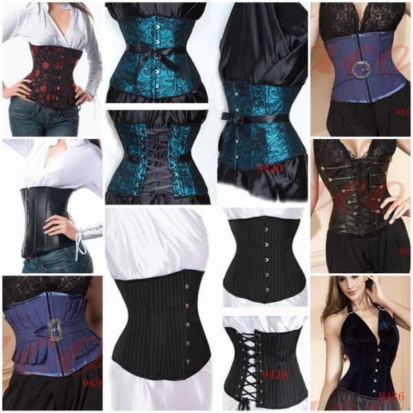 cod1 - Corsets várias cores e modelos ! cintura