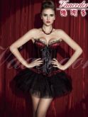 cod29 - Corset sexy de cetim